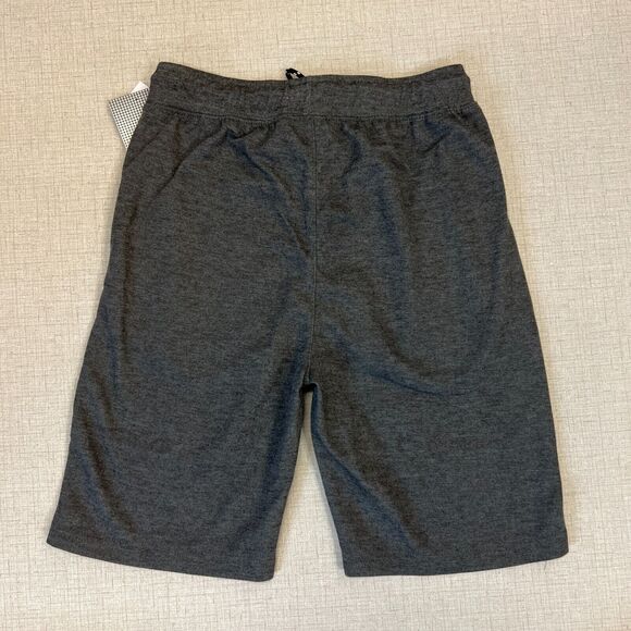 Sacred Crown Shorts Mens S Small Gray Zip Pocket Stretch Waist Drawstring Tie - Picture 3 of 9